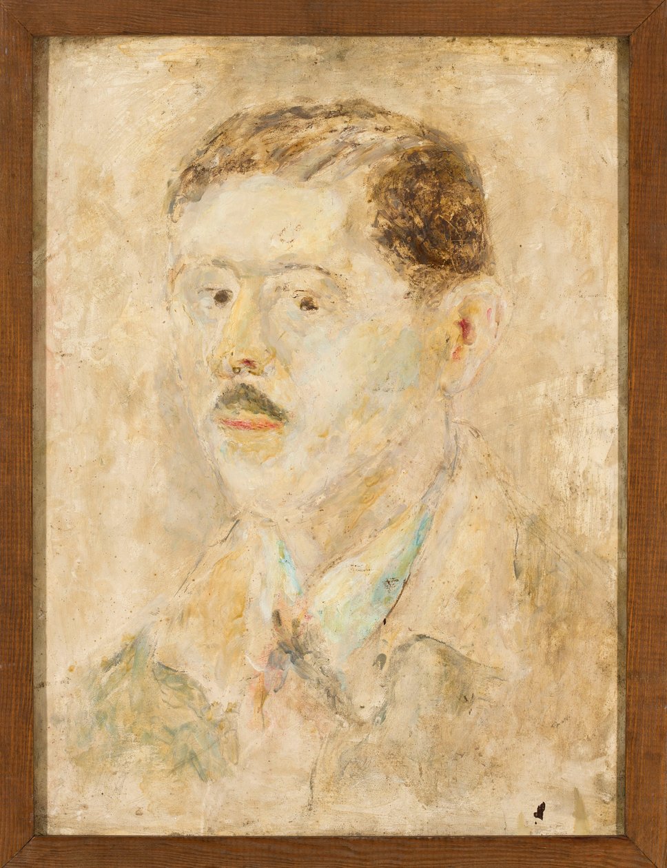 Mannsportrett av Tadeusz Makowski