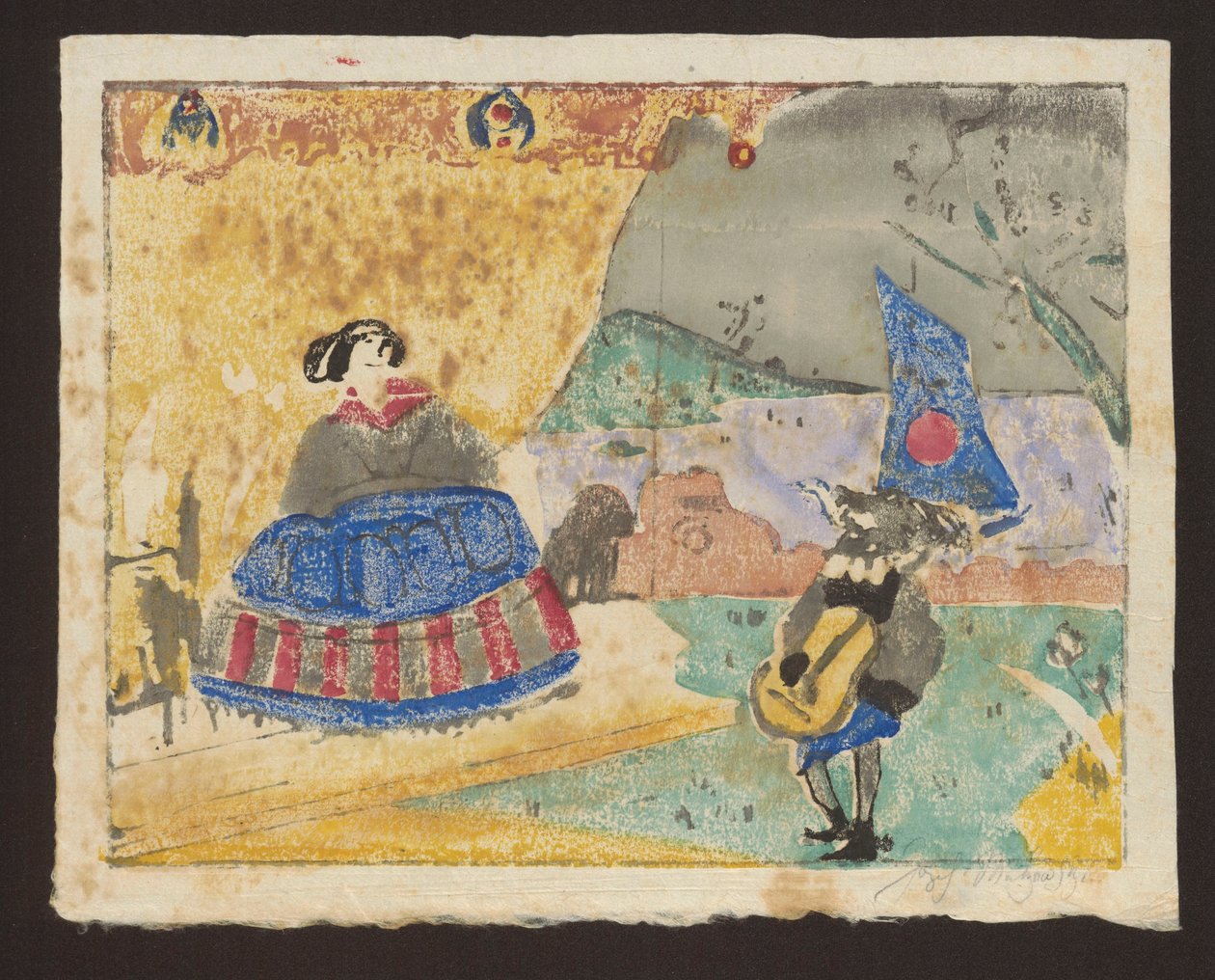 Serenade av Tadeusz Makowski