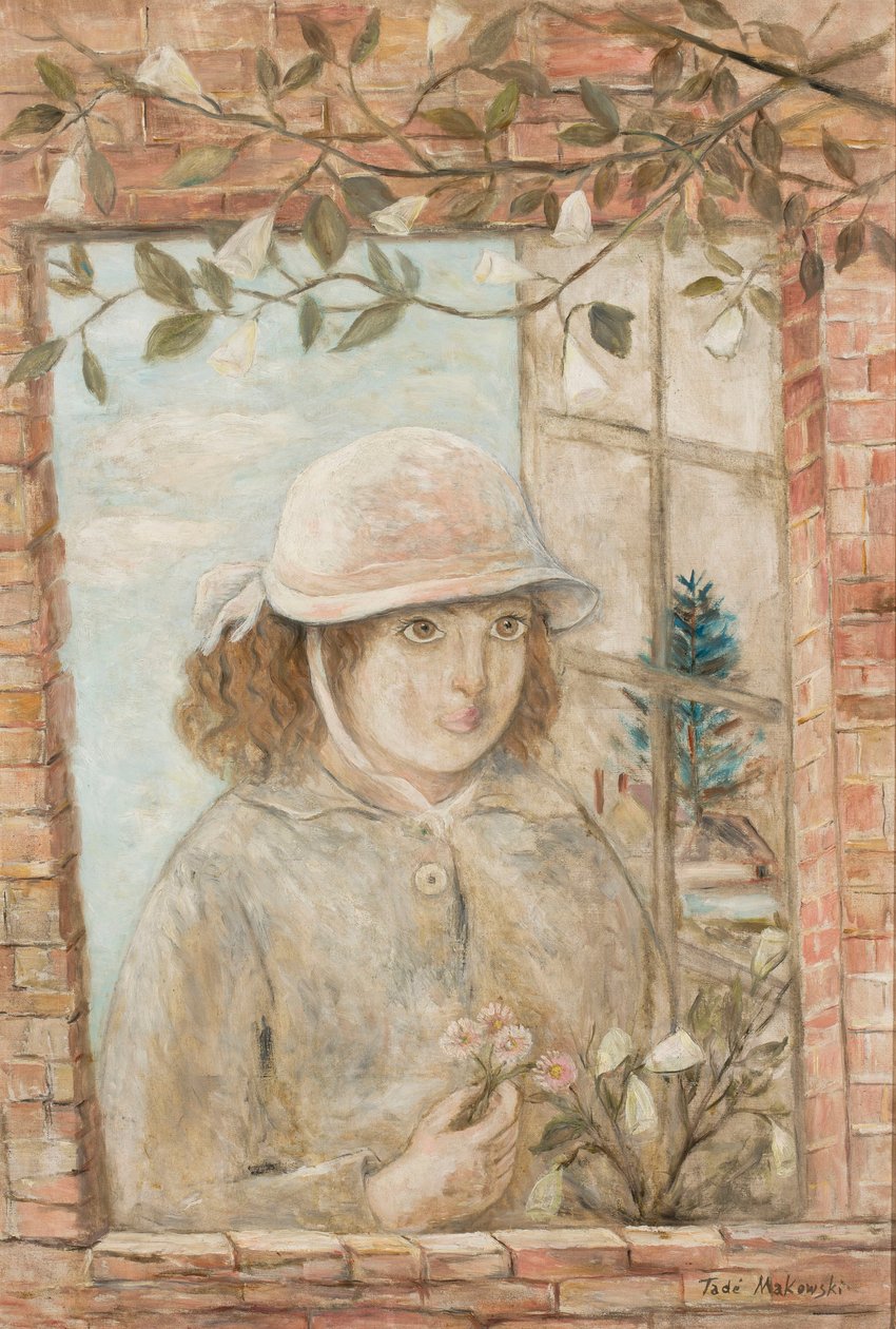 Blomstrende vindu av Tadeusz Makowski