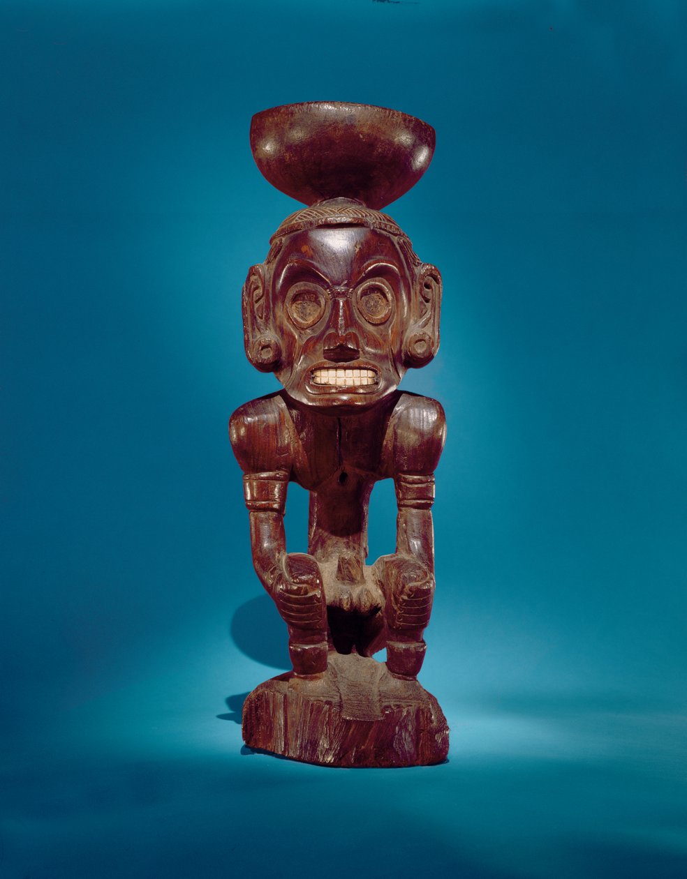 Gudomsfigur (Zemi), Den dominikanske republikk (jernved og skall) av Taino Culture