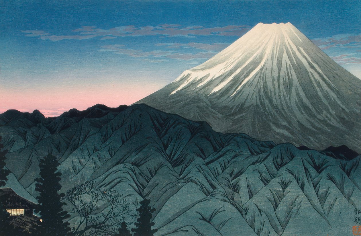 Mount Fuji sett fra Hakone av Takahashi Hiroaki