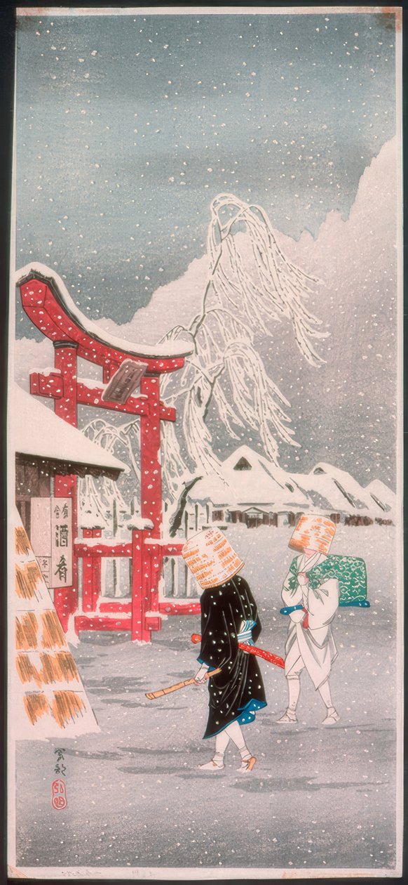 Okei i snøen av Takahashi Hiroaki