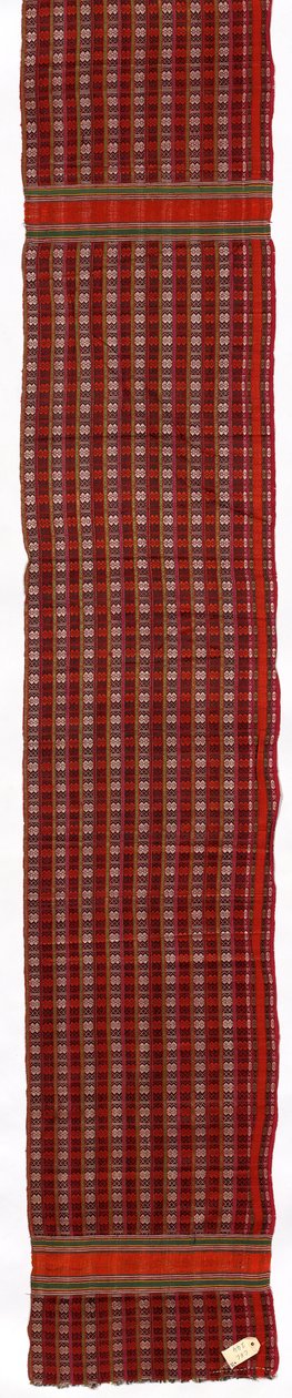 Adelsmannens midjeomslag (lungi) av Talpur Mir Dynasty