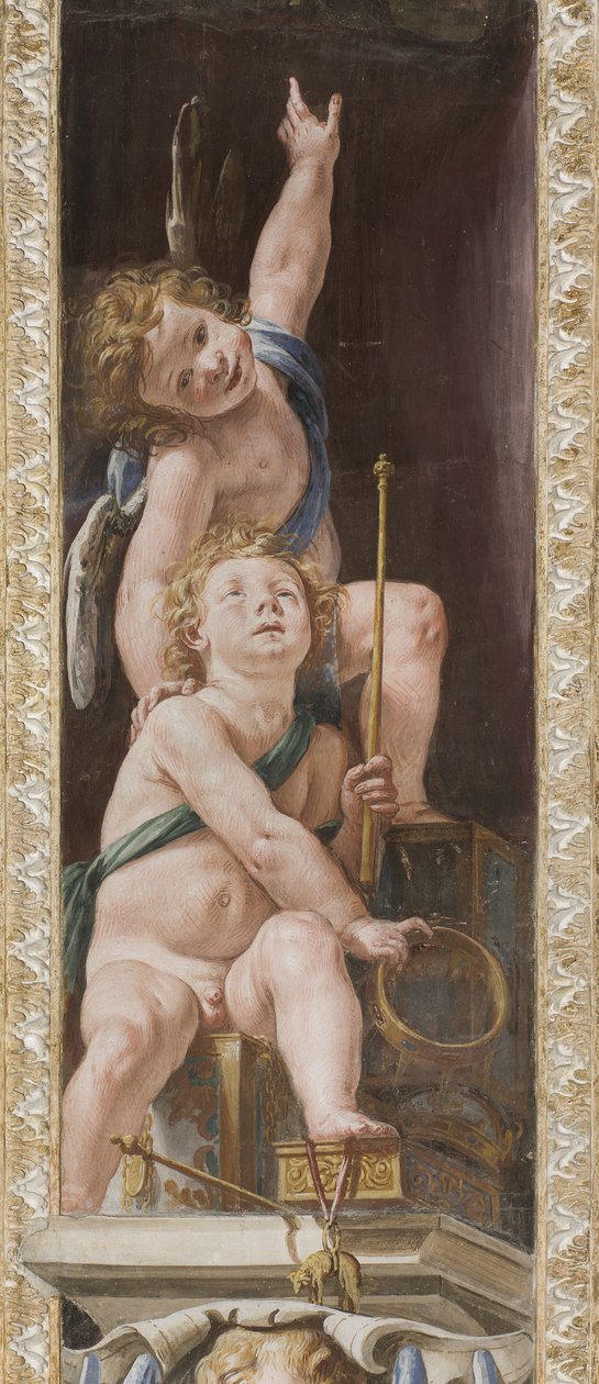 Lesene med putti, 1629 av Tanzio da Varallo