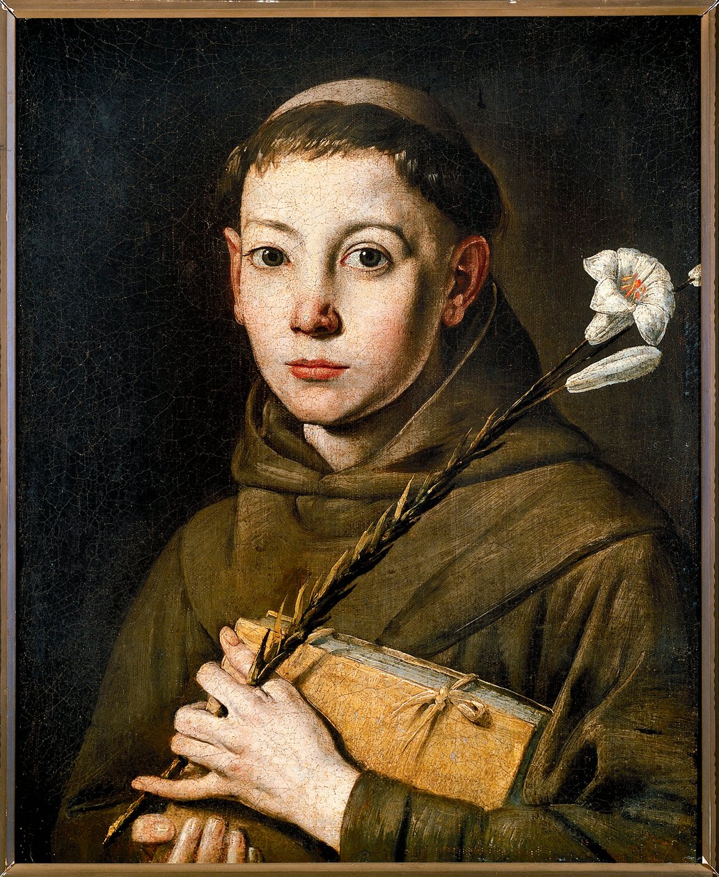 Italia, Varallo, maleri av Saint Anthony av Tanzio da Varallo