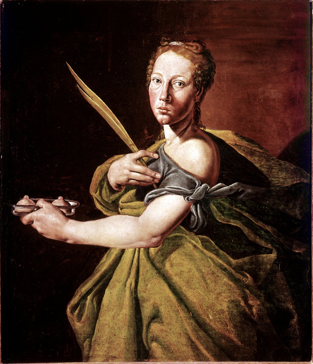 St Agatha av Tanzio da Varallo