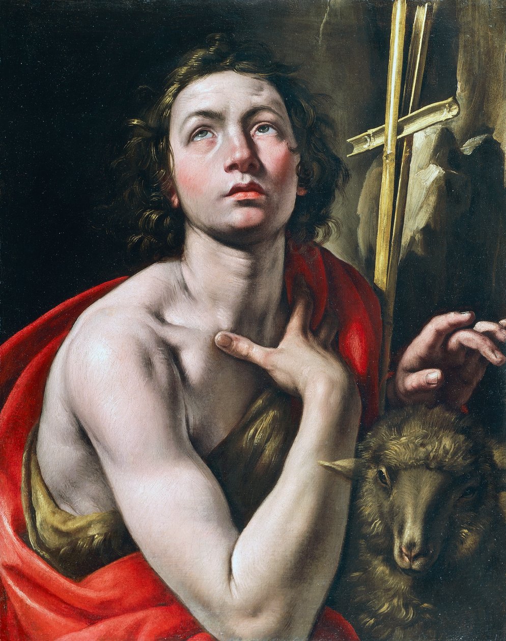 St John the Baptist, av Tanzio da Varallo (født 1575-1580, død 1632-1633), olje på lerret av Tanzio da Varallo