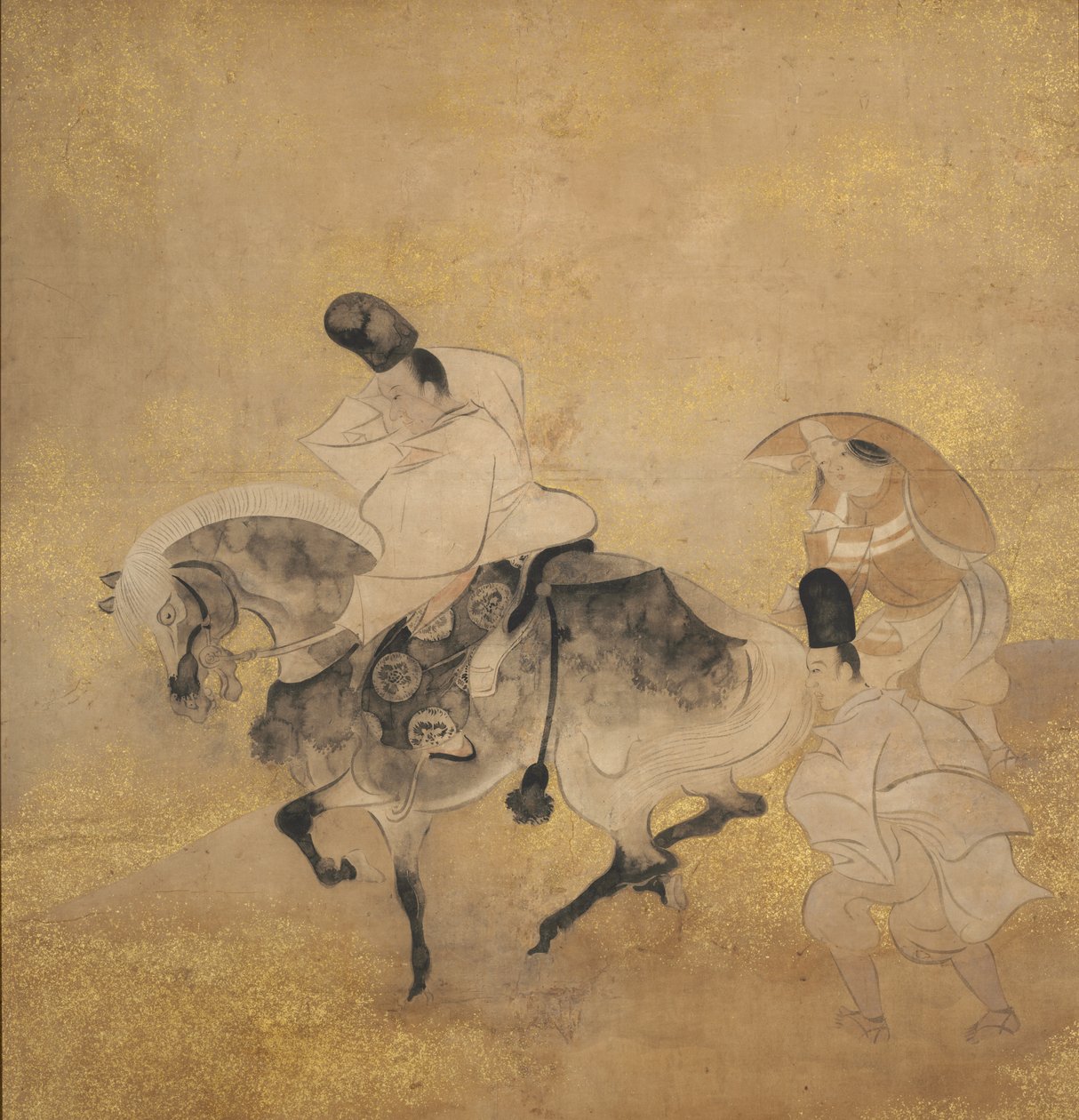 Kryss ved Sano Sano, ca. 1600-1 av Tawaraya Sotatsu