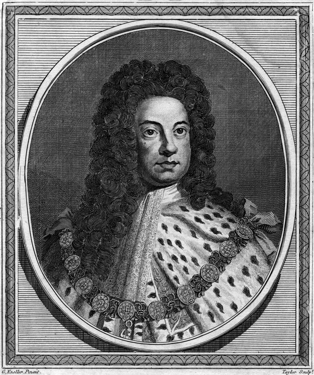 George I av Storbritannia, 1700-tallet. av Taylor