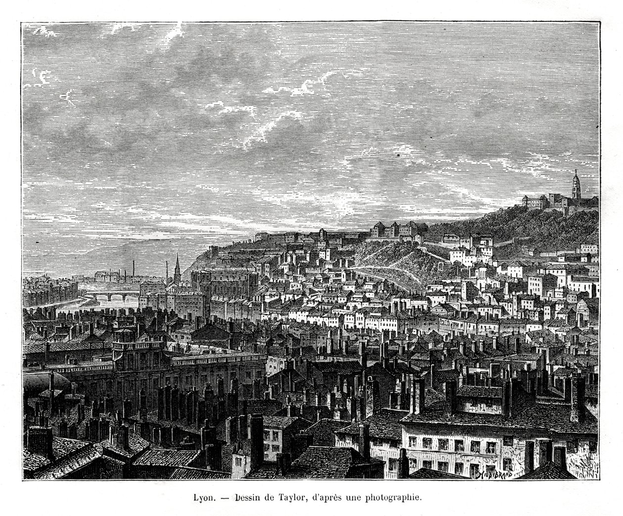 Lyon, Frankrike, 1800-tallet av Taylor