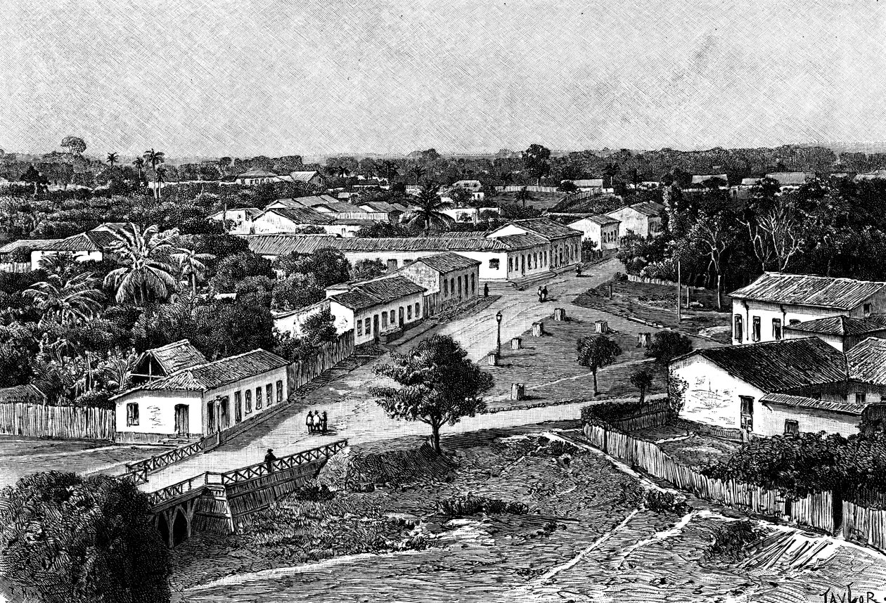Manaos, Brasil, 1895. av Taylor