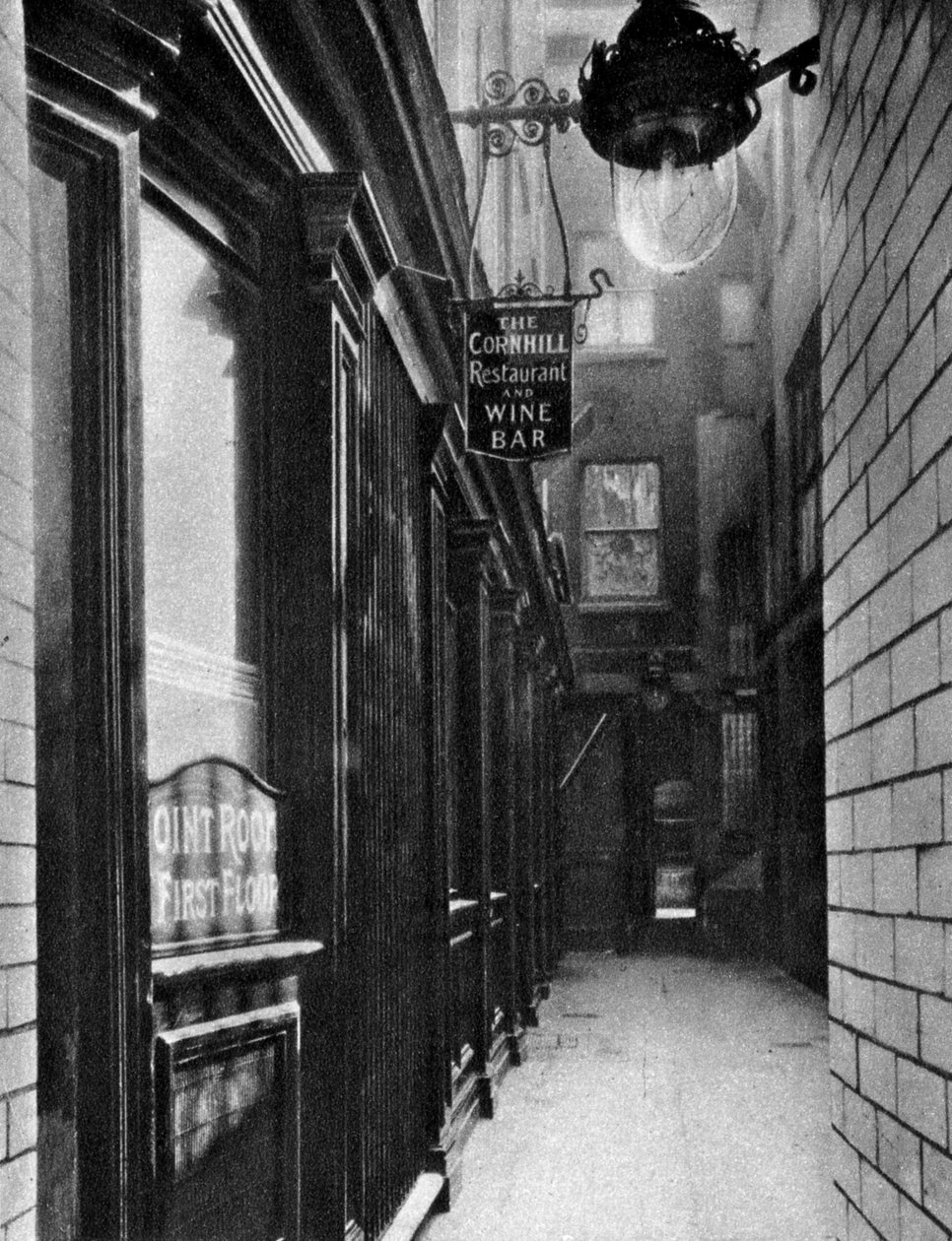 George and Vulture taverna, London, 1926-1927. av Taylor