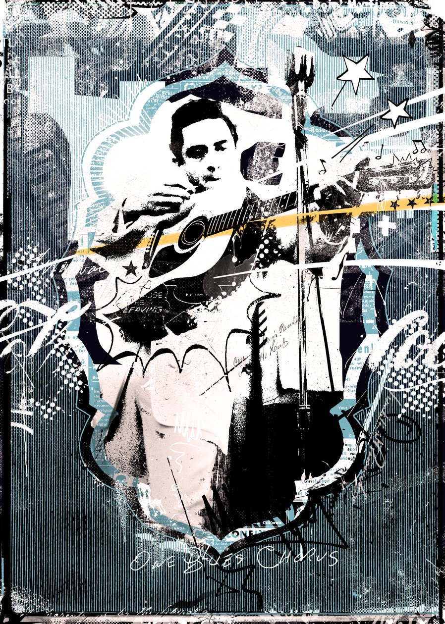 KONTANTER, 2015 (Collage på lerret) av Teis Albers