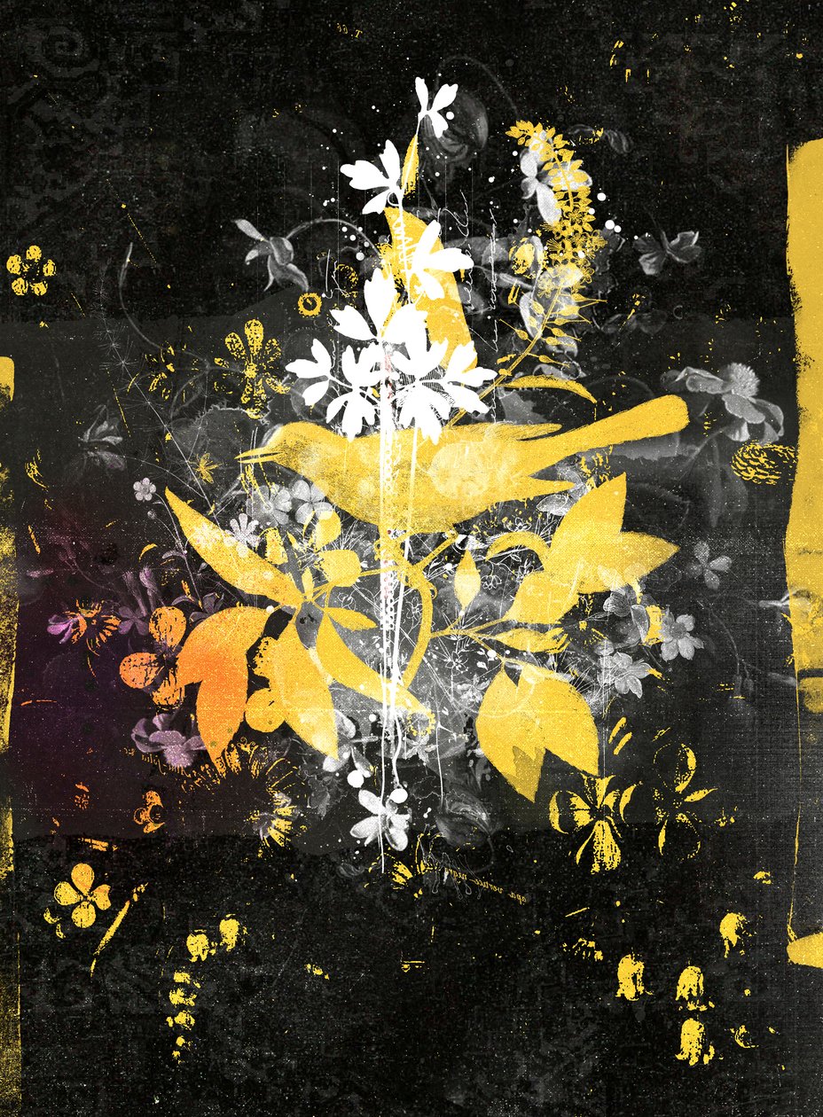 Rise Up!, 2015 (blandet media på lerret) av Teis Albers