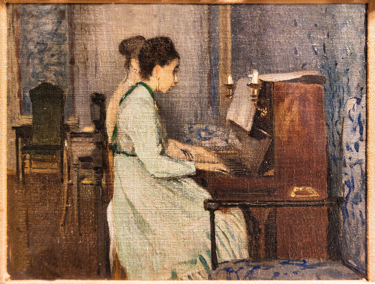 Pianotimen av Telemaco Signorini