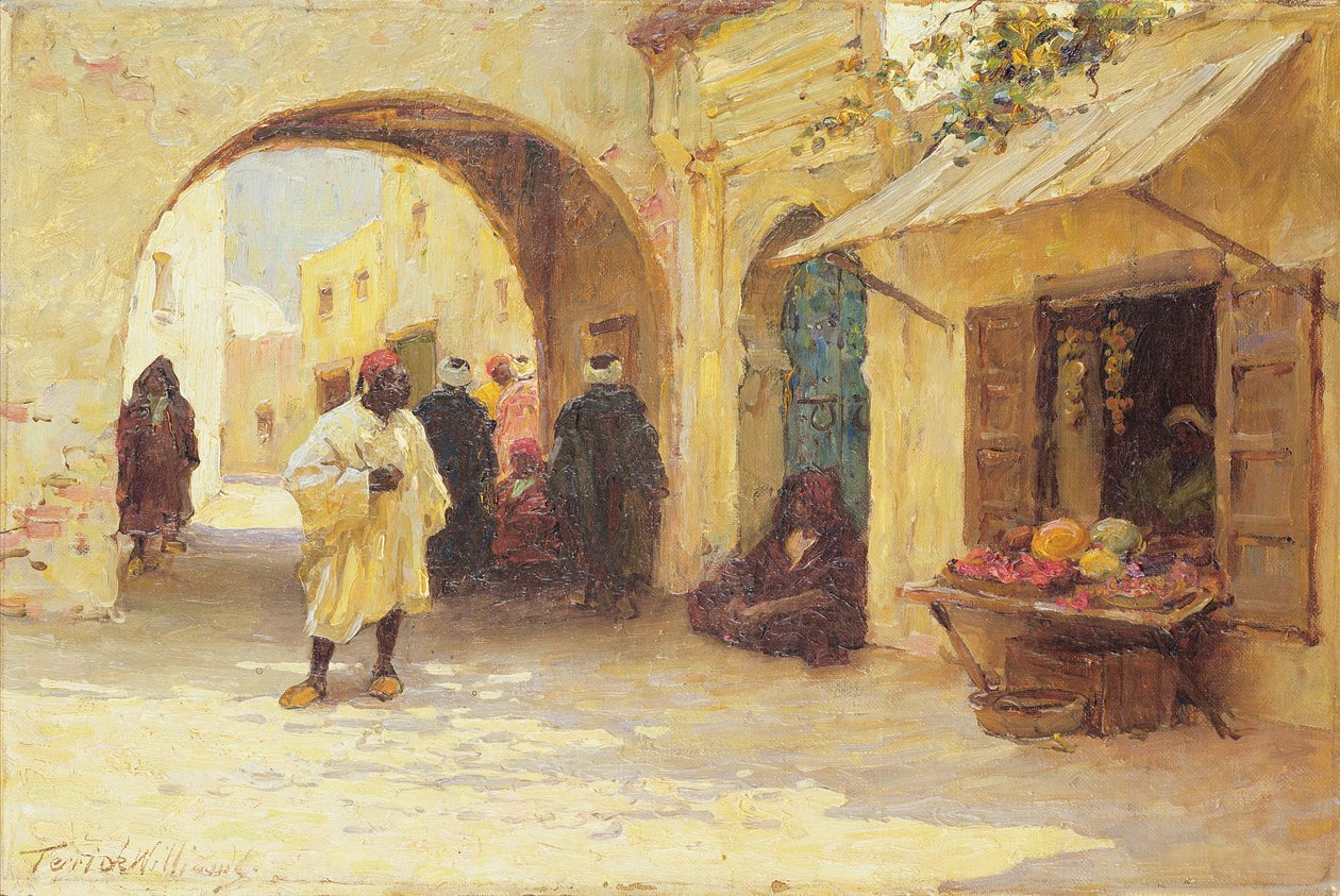 Gatescene, Marokko av Terrick Williams