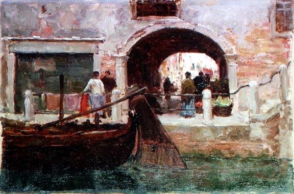 En venetiansk buegang av Terrick Williams