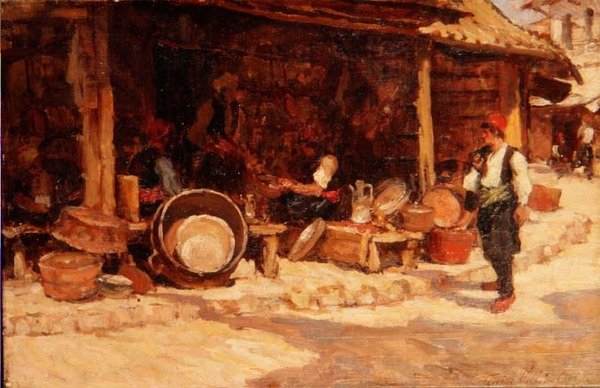 Metallarbeidere, Sarajevo av Terrick Williams
