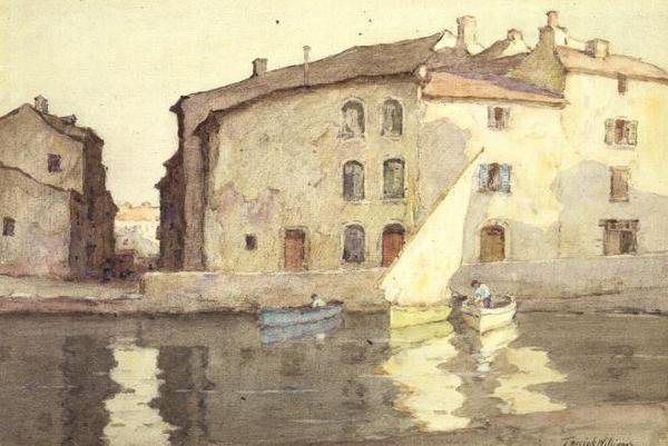 Kanalen ved Martigues av Terrick Williams