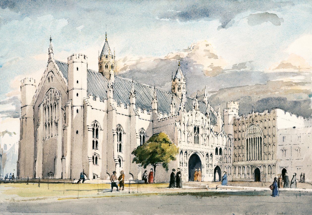 Old Guild Hall, London, c1450, c1990-2010 av Terry Ball