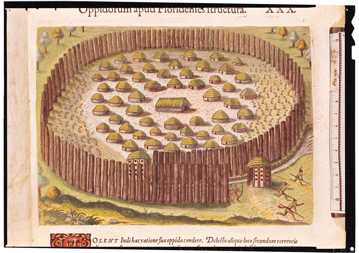 Fortified Indian Village, fra 