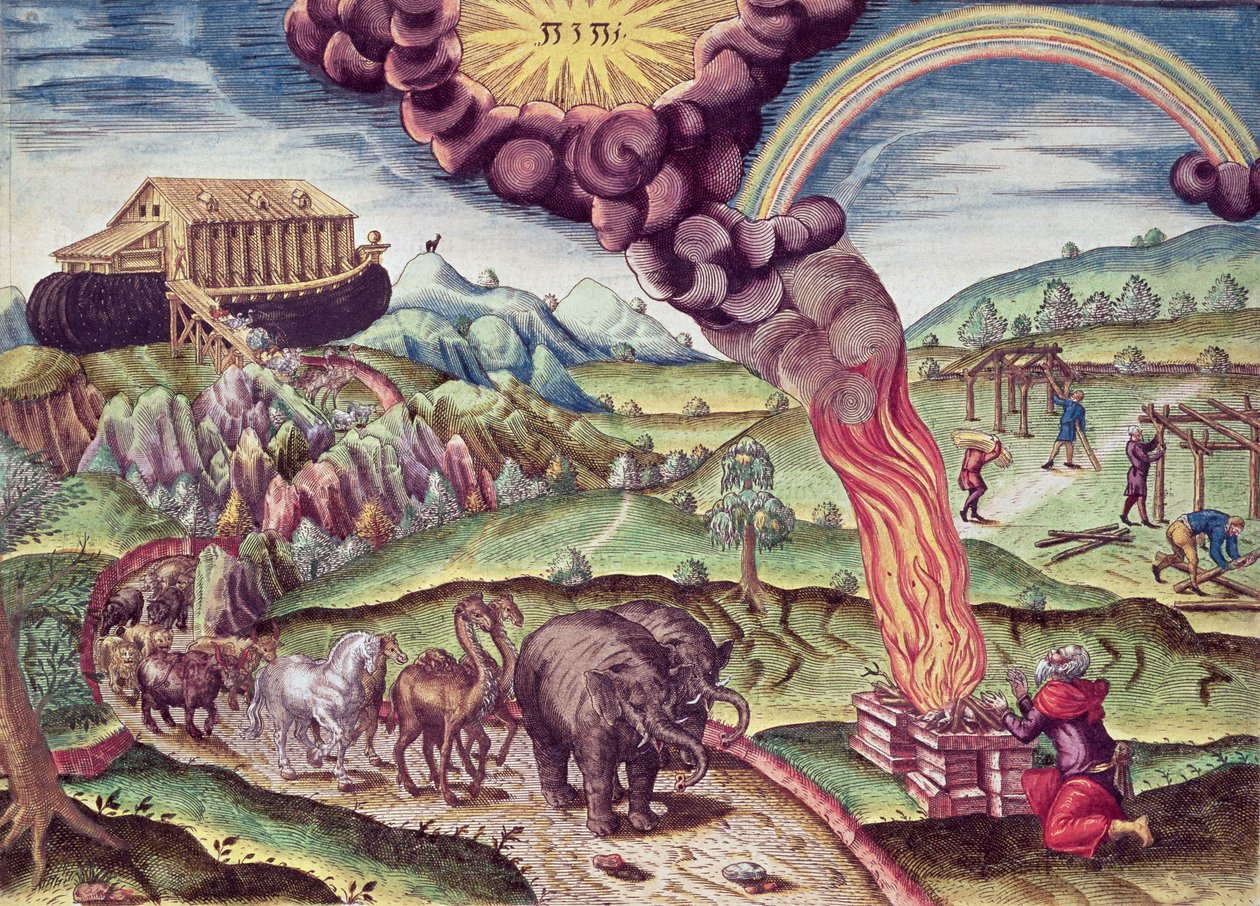 Noahs Ark, illustrasjon fra 