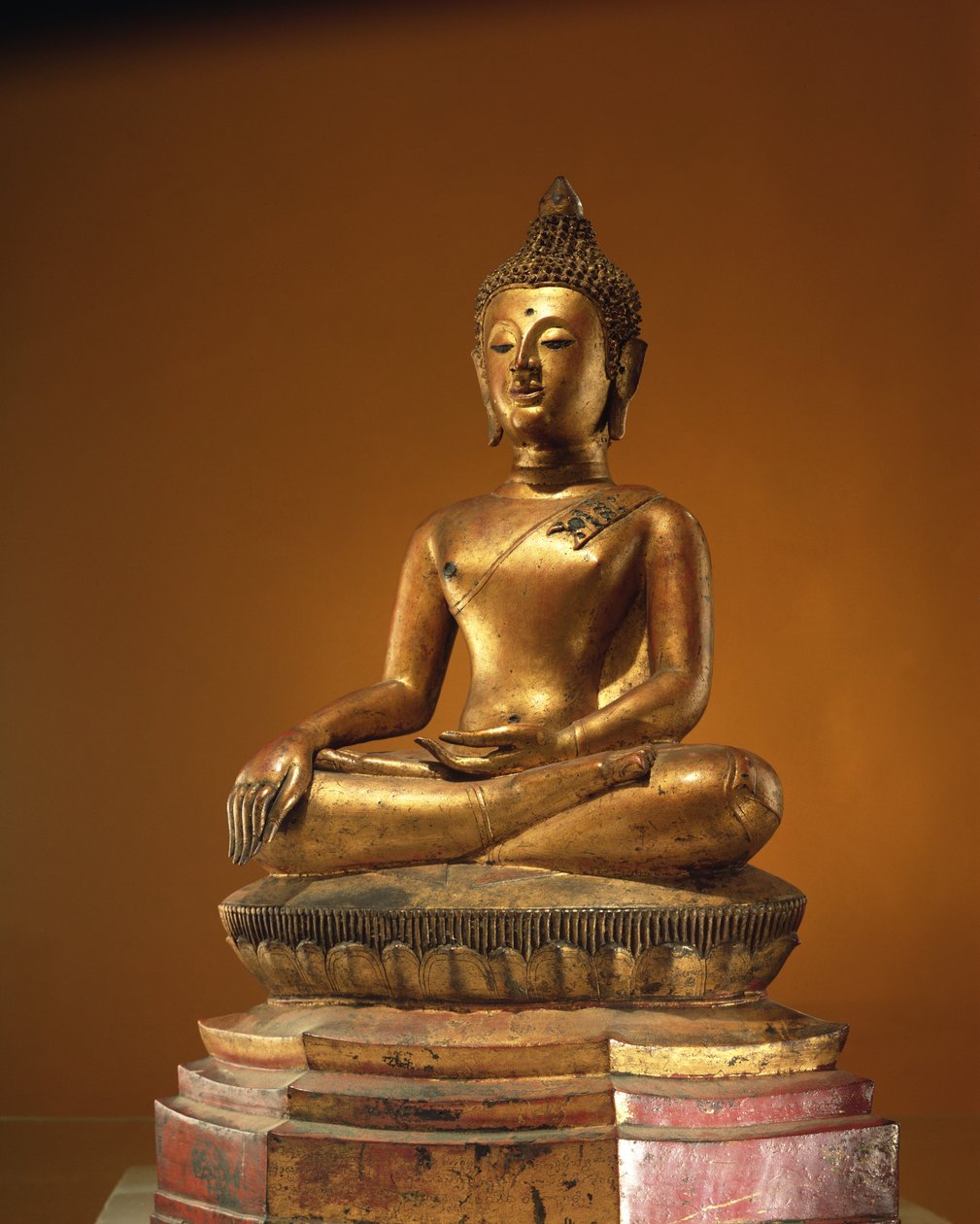 Buddha (bronse gjelder) av Thai School