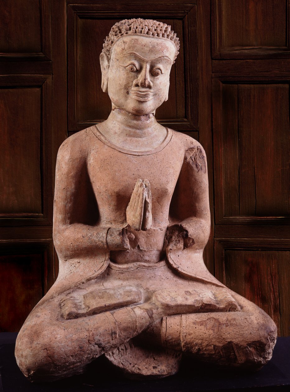 Disippel, Davaravati-perioden (terrakotta) av Thai School