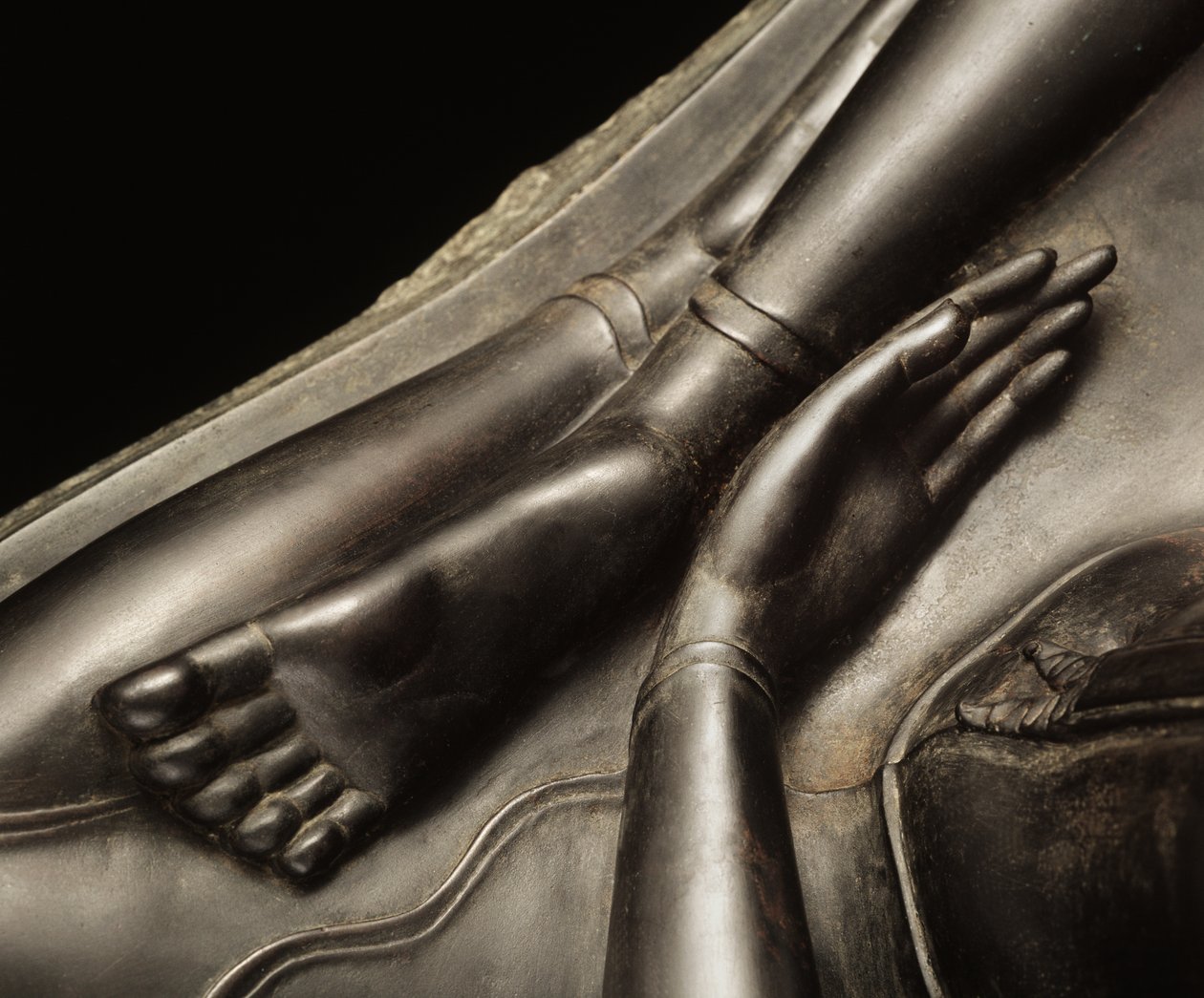 Hands of a Buddha, Sukhothai-perioden (bronse) av Thai School