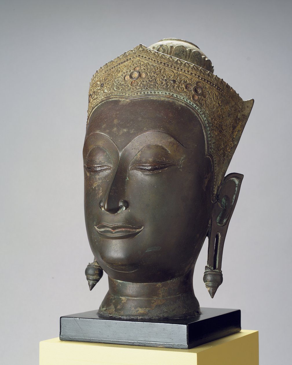 Leder av den utsmykkede Buddha av Thai School
