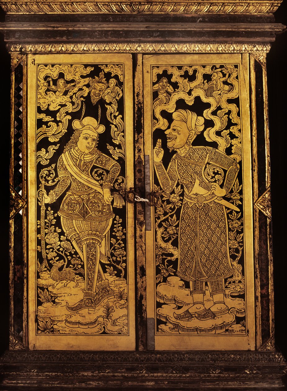 Manuskriptskap, regjeringstid til Rama III (1787-1851) (tre) av Thai School