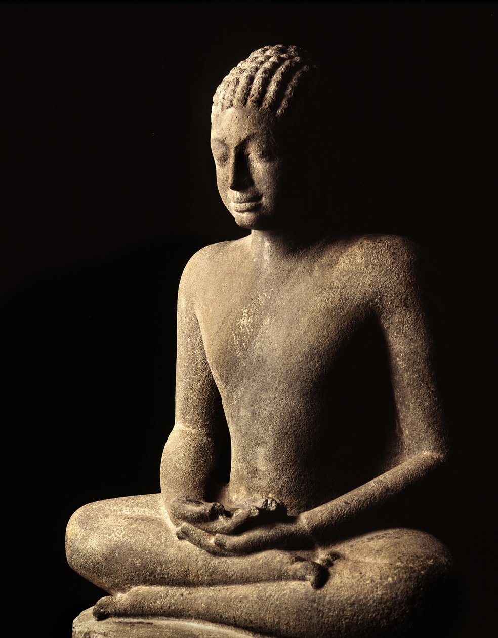 Mediterende Buddha, Dwaravati-perioden av Thai School