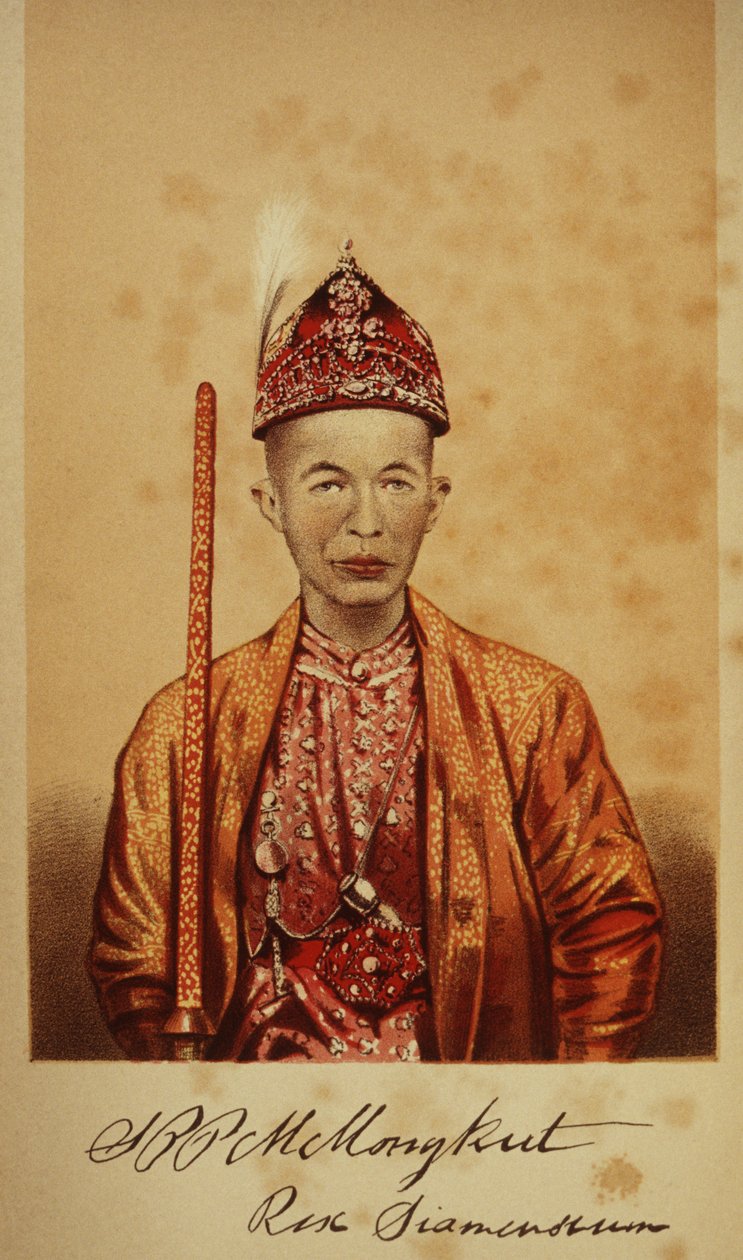 Portrett av kong Mongkut av Thai School