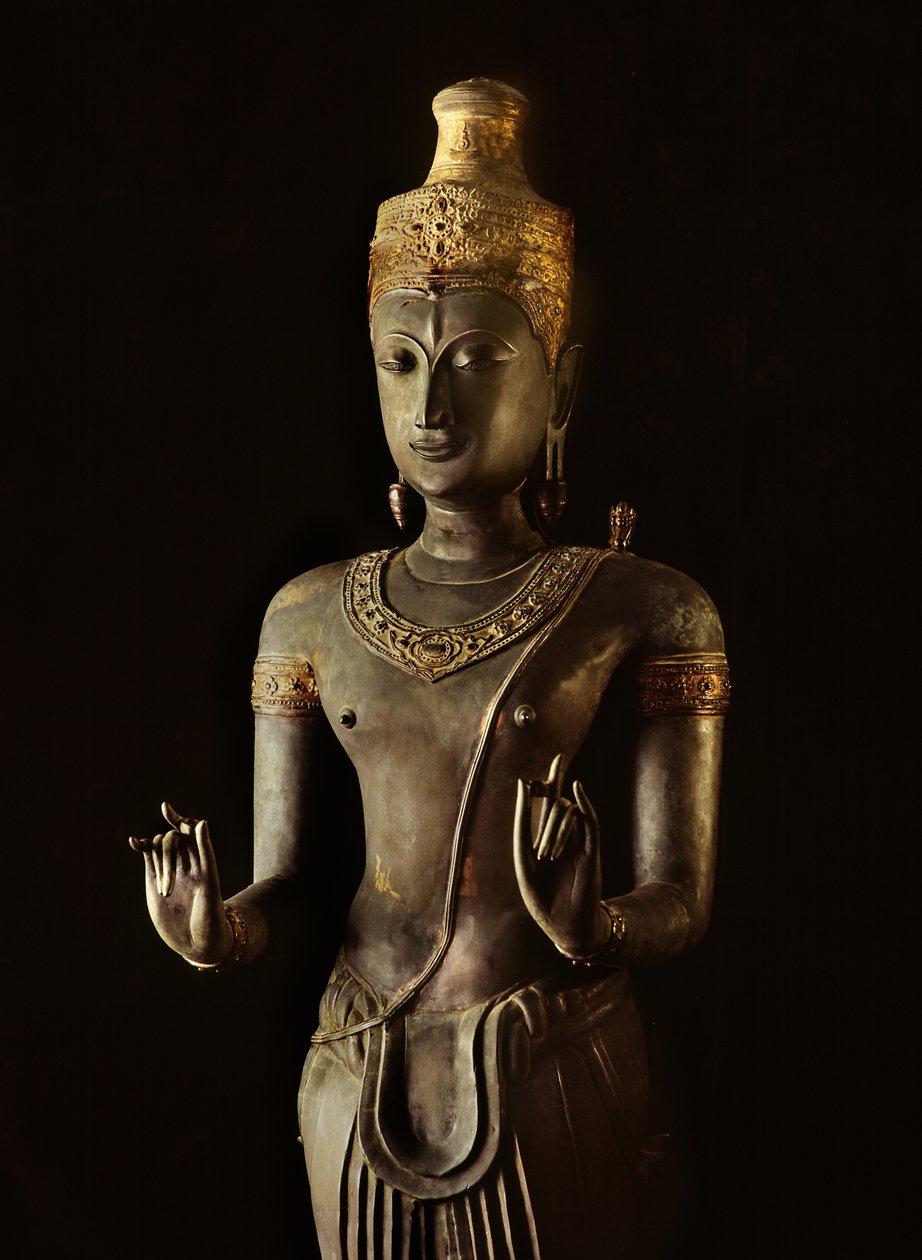 Statue av Shiva (bronse) av Thai School