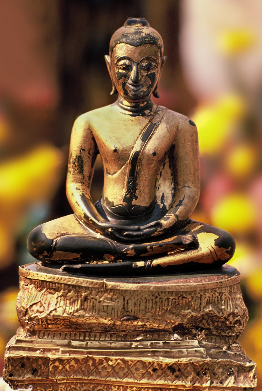 Buddha kalte Phra keo Don Tao av Thai School