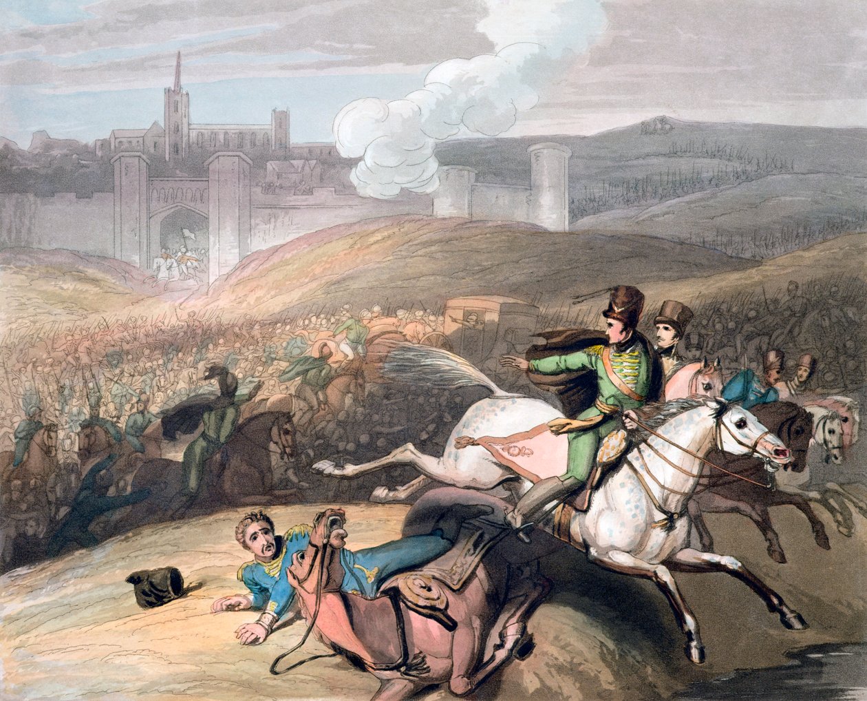 Slaget ved Vitoria, Spania, 21. juni 1813 1819 av Thales Fielding