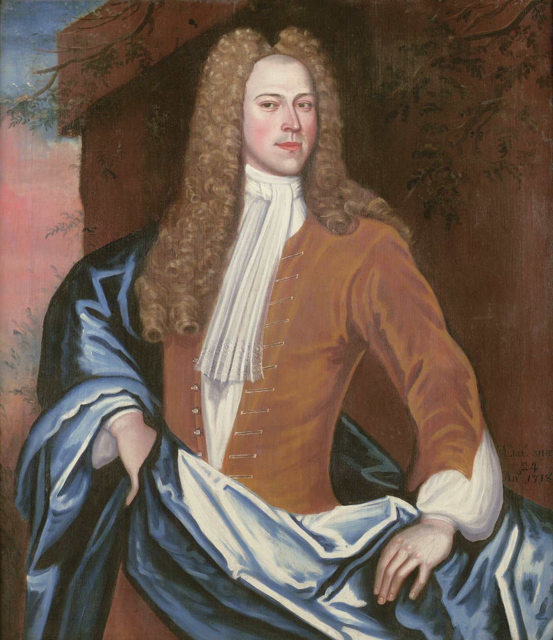 Johannes de Peyster III, 1718 av The Schulyer Painter