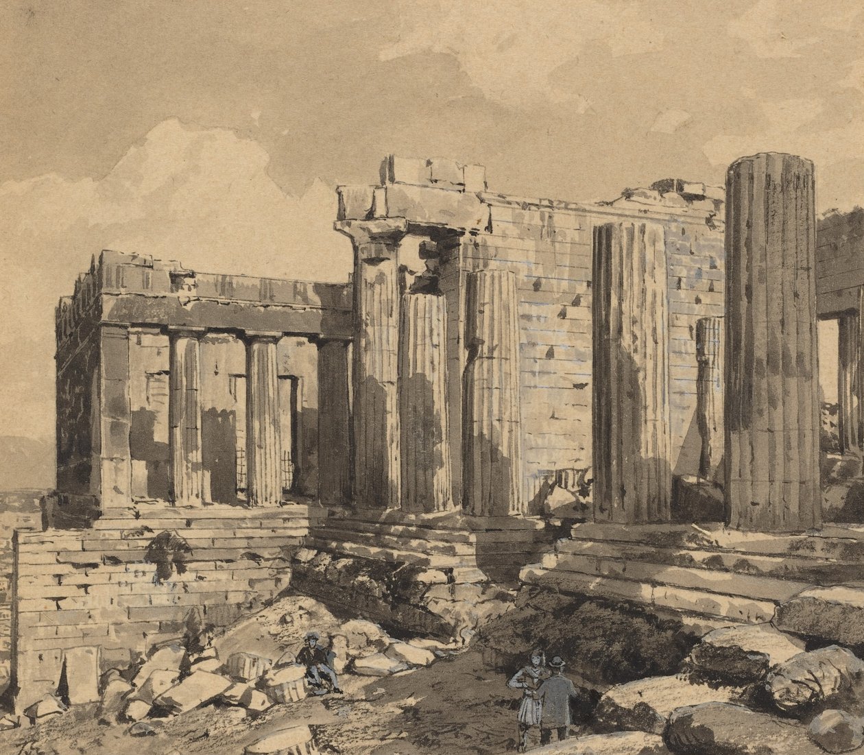 Propyleum, 1890. av Themistocles von Eckenbrecher