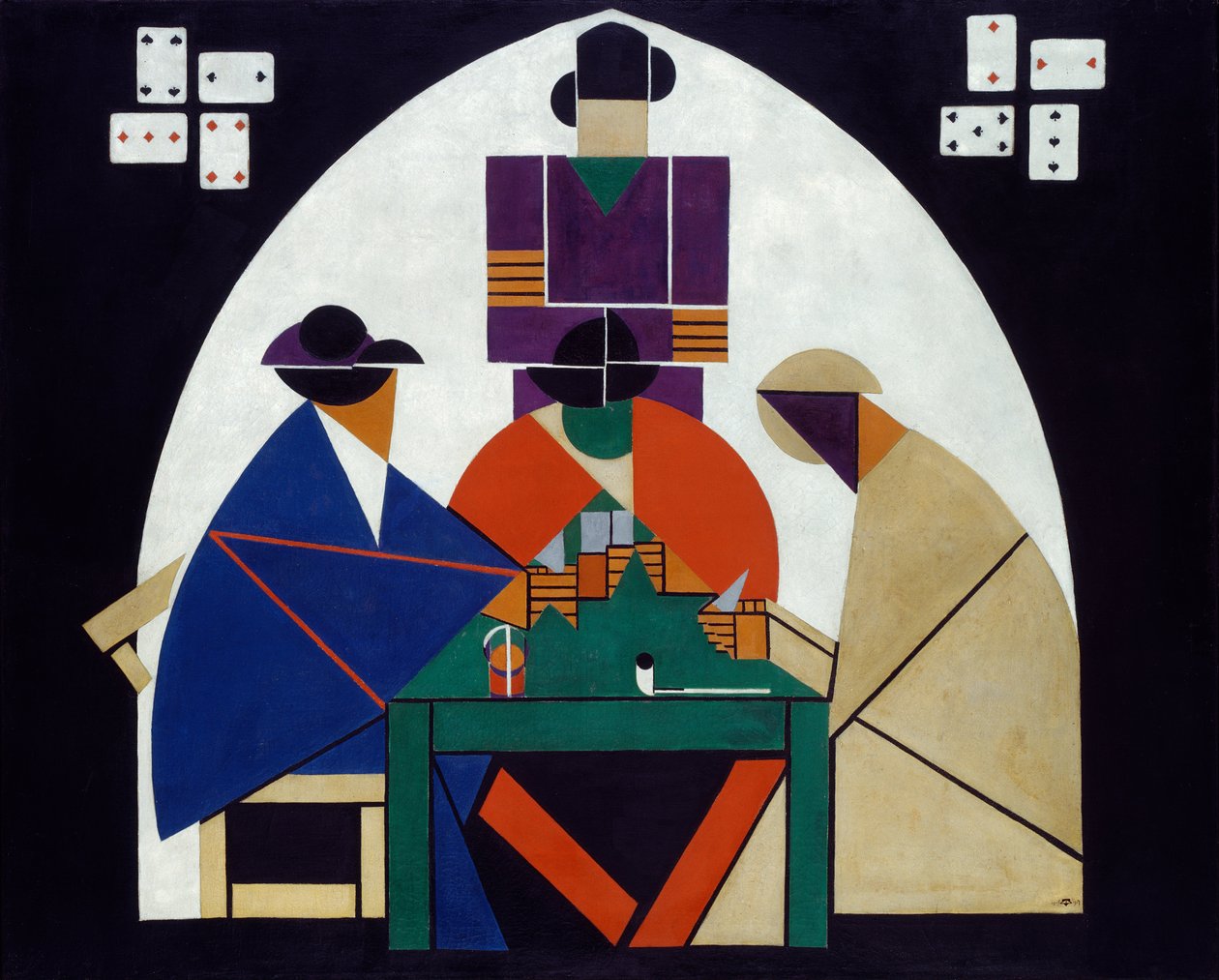 Kortspillere av Theo van Doesburg