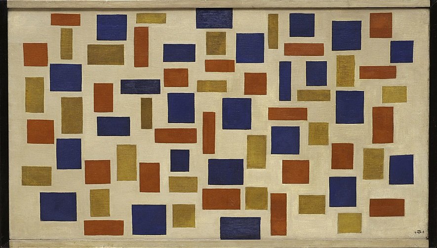 Sammensetning XI av Theo van Doesburg