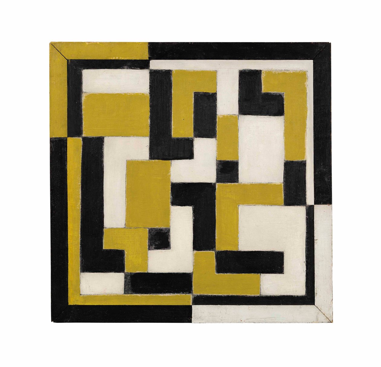 Komposisjon er et maleri laget av Theo van Doesburg