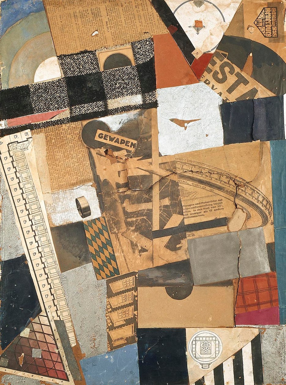 Denaturalisert sak. Ødeleggelse 2 av Theo van Doesburg
