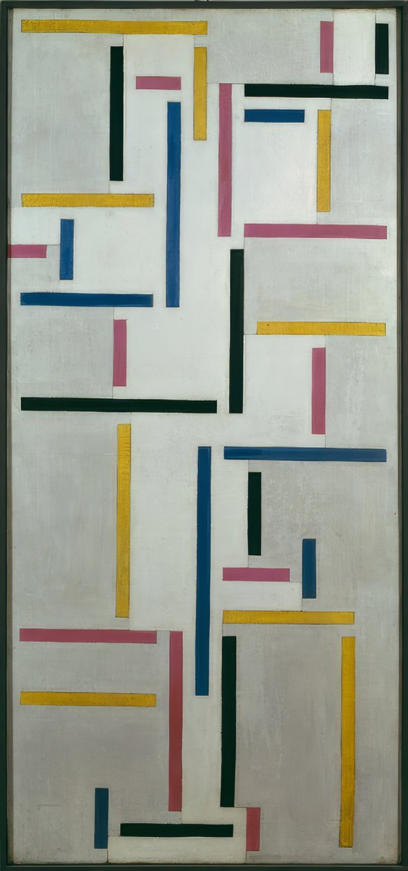 Rytmen til en russisk dans av Theo van Doesburg