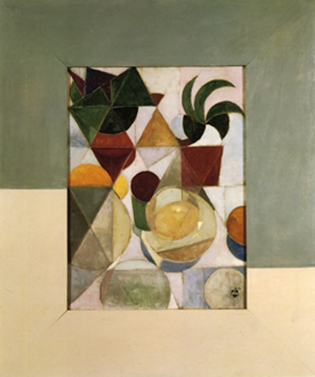 Stilleben med epler, 1916 av Theo van Doesburg