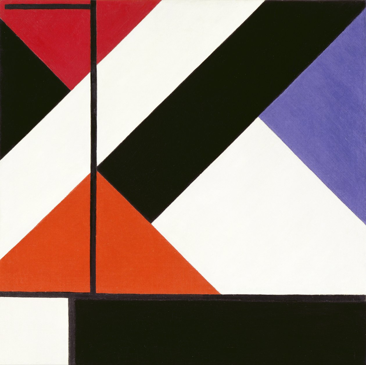 Samtidig motkomposisjon av Theo van Doesburg
