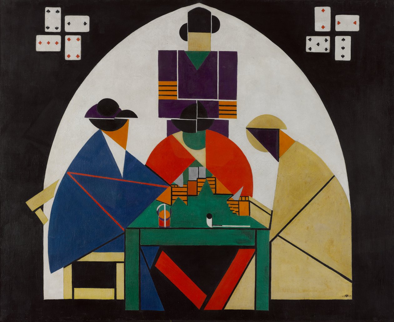 Kortspillerne av Theo van Doesburg
