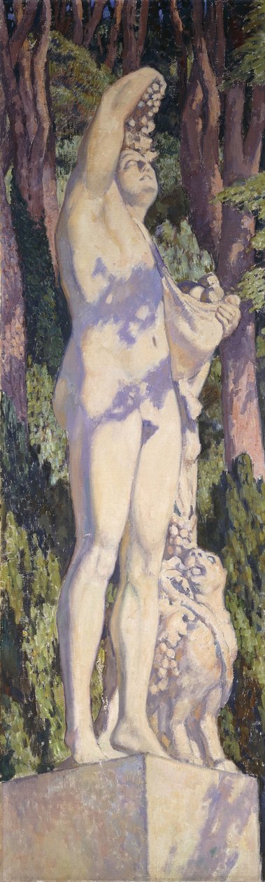 Bacchus, ca. 1920-1924 (olje på lerret) av Théo van Rysselberghe