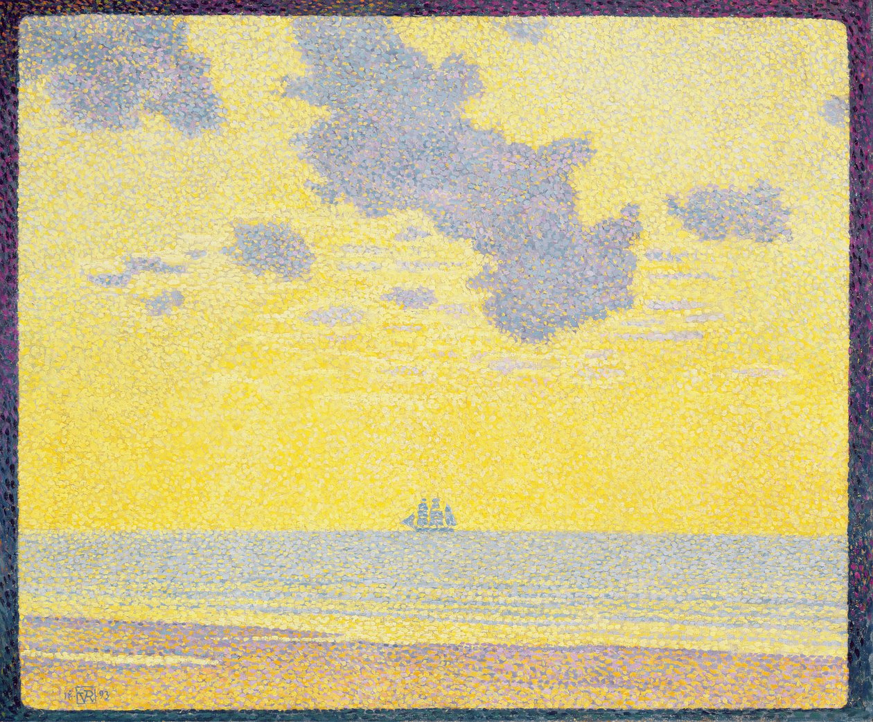 Store skyer av Théo van Rysselberghe
