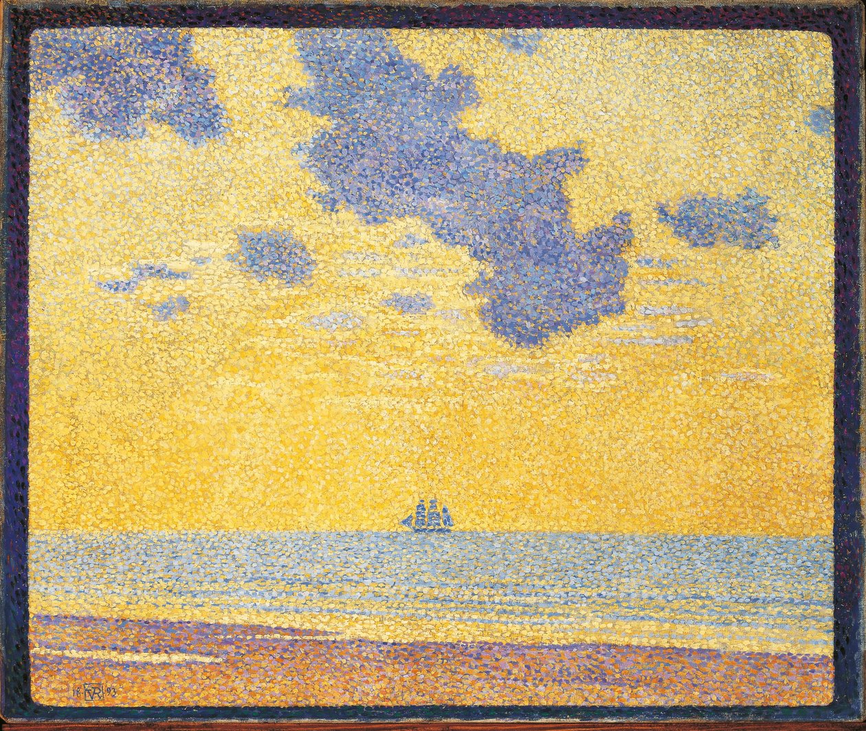 Store skyer av Théo van Rysselberghe
