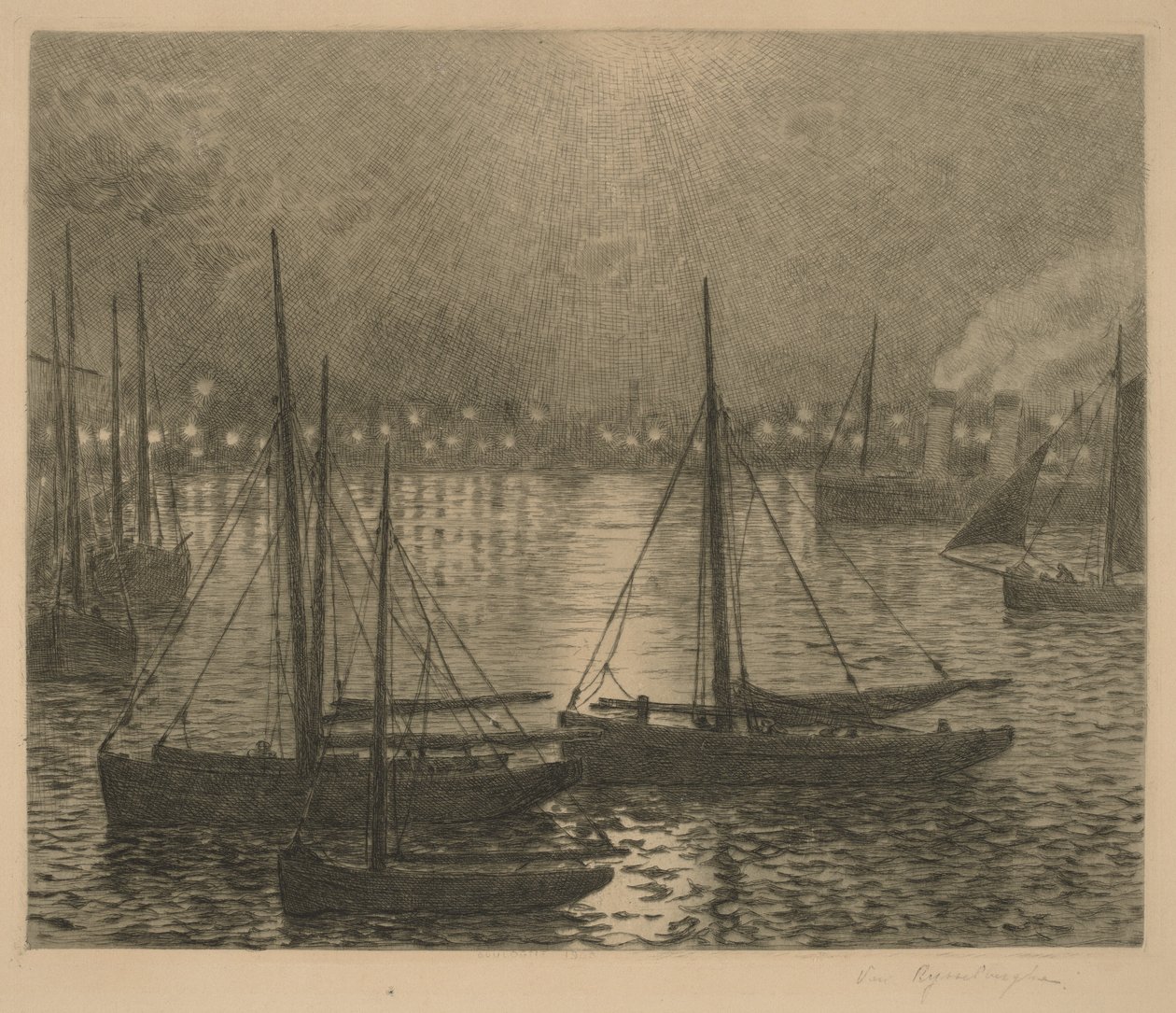 Boulogne av Théo van Rysselberghe